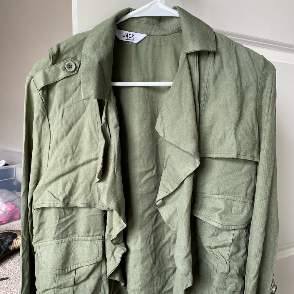 BB Dakota green cardigan jacket